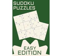 Sudoku EASY Edition: 50+ Puzzles and Solutions included!