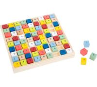 Sudoku Educate de Madera con Coloridos Cubos numéricos, Entrena la comprensión de los números.