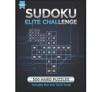 SUDOKU: ELITE CHALLENGE 500 Hard Puzzles