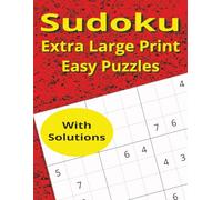 Sudoku Extra Large Print Easy Puzzles (Sudoku Puzzles)