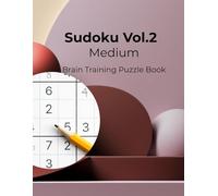 Sudoku Focus Vol.2 Medium: Brain Training Puzzle Book
