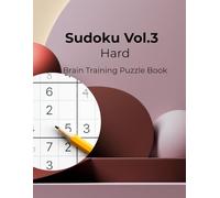 Sudoku Focus Vol.3 Hard: Brain Training Puzzle Book