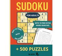 Sudoku for Adults: Large Print Puzzles from Easy to Hard: Large Print Sudoku Puzzles for Adults and Seniors - Easy, Medium & Hard Levels with Complete ... - “Have fun while exercising your brain”)