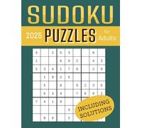 Sudoku for adults: Sudoku book with +300 Puzzles with Solutions from Easy to Hard with 125 pages