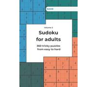 Sudoku for adults - Volume 2: 360 tricky puzzles from easy to hard | Logic training & brain jogging for beginners & advanced learners (Dr. BrainFit - Rätselspaß für Erwachsene)