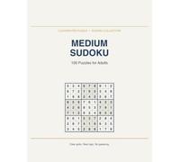Sudoku for Adults: Volume 2: Medium Sudoku (Adult Sudoku Collection)