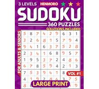 Sudoku for Adults with Answers: 360 Puzzles with Gradually Increasing Difficulty Levels, from Easy to Hard, with Motivational Quotes for a Bit of Extra Encouragement Vol. 1