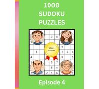 Sudoku for Beginners, Teenagers, Adults and Seniors - Super Easy to Hard - Stimulate Your Mind: Large Print | 8.5x11 Inch | 9x9 | 1000 Games | Episode 4