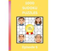 Sudoku for Beginners, Teenagers, Adults and Seniors - Super Easy to Hard - Stimulate Your Mind: Large Print | 8.5x11 Inch | 9x9 | 1000 Games | Episode 5