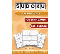 Sudoku for Dementia Support : Part5of5 | Fun Brain Games with 500+ Puzzles: A Calming Collection of Large-Print Sudoku Puzzles Designed for Evening Relaxation, Focus, and Screen-Free Entertainment