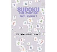 Sudoku for Everyone: Easy - Volume 1