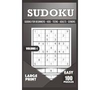 Sudoku for Everyone: Volume 1: 100 Easy Sudoku Puzzles in a Portable 5x8 Pocket Book - Large Print for Kids, Teens, Adults & Seniors (The Game Room)