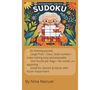 Sudoku for Seniors: Sudoku Puzzles for Seniors --20 Puzzles to Solve All Medium Skill Level with Solutions