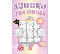 Sudoku für Kinder ab 10 Jahren: Rätselheft mit 6x6-9x9-12x12 Sudokus - 144 Logikrätsel mit steigendem Schwierigkeitsgrad - für Anfänger & Fortgeschrittene - mit Anleitung & Lösungen