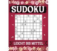 Sudoku für Mädchen: Leicht Bis Mittel mit Lösungen