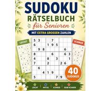 Sudoku für Senioren - Extra große Zahlen