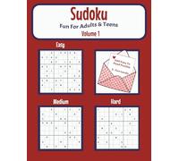 Sudoku Fun For Adults & Teens Volume 1 8.5X11