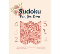 Sudoku Fun for Diva: 33 Large Print Sudoku Puzzles | Easy, Medium & Hard