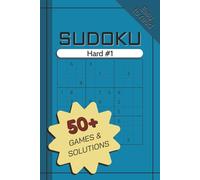 Sudoku Hard #1 | 50+ Games And Solutions And Easy To Read: 50+ Hard Sudoku Puzzle Book for Adults with Solutions | Challenging Number Logic Games | 6 ... x 9 Format | 1 Puzzle or Solution Per Pages)