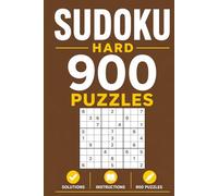 Sudoku Hard 900 Puzzles: 6 x 9