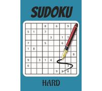 Sudoku Hard: 9x9 Sudoku/ Hard/6x9 Inches /100 Pages /50 Puzzle