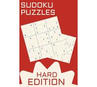 Sudoku HARD Edition: 50+ Puzzles and Solutions included!