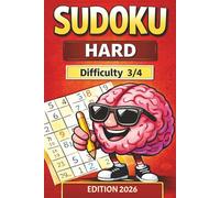 Sudoku Hard for Advanced Adult Players | 365+ Challenging Puzzles | Hard Sudoku | For Serious Puzzle Fans (Sudoku Puzzle Book Series)