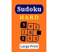 Sudoku Hard Large Print: Large Print Hard Sudoku For Adults | Ain't for Beginners | 88 Puzzles