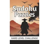 Sudoku Hard Level Challenge: Sudoku Challenging Puzzles with Solutions | Boost Focus, Sharpen Logic & Mental Discipline | Large Print | 6x9 inches | 50+ Hard Puzzles