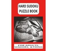 SUDOKU HARD LEVEL PUZZLE BOOK