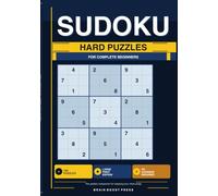 Sudoku Hard puzzle for complete beginners: 100 Hard puzzles | Large print edition | Practice for Complete Beginners