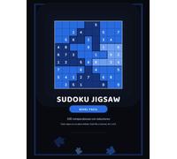 Sudoku Jigsaw para Adultos: 100 Rompecabezas Nivel Fácil con Regiones Irregulares, Instrucciones Claras y Soluciones Completas (Colección de Sudoku Jigsaw L&M)