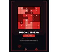 Sudoku Jigsaw para Adultos - Nivel Difícil: 100 Rompecabezas Nivel Avanzado con Regiones Irregulares