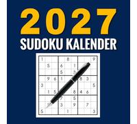Sudoku Kalender 2027: 365 Sudokus - Schwer und Sehr Schwer - mit Lösungen | Sudoku Buch für Erwachsene & Senioren.