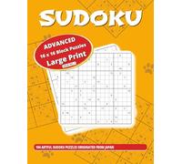 Sudoku (Large Print): 16 x 16 Block Advance Sudoku Book for Young and Adults - Large Print: Sudoku Puzzle Book with Solutions. Advanced sudoku is a ... acuity. Improve concentration with sudoku
