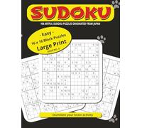 Sudoku (Large Print): 16 x 16 Block - Sudoku Book for Young and Adults - Large Print: Sudoku Puzzle Book with Solutions. Sudoku is a powerful tool for ... acuity. Improve concentration with sudoku