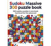 Sudoku Large Print 300 puzzles hard level: Ultimate Brain Challenge for Puzzle Masters (Sudoku books)