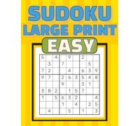 Sudoku Large Print - Easy Edition: 200 Relaxing Large-Print Sudoku Puzzles for Seniors and Beginners