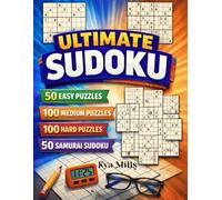 Sudoku - Large Print - Easy, Medium and Hard + Samurai Sudoku: Large Print Sudoku - All Levels