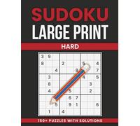 Sudoku Large Print Hard: Advanced Large Print Sudoku for Serious Puzzle Solvers