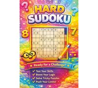 Sudoku Large Print Hard: Large Print Sudoku Puzzle Book For Adults & Seniors With 102 Hard Sudoku Puzzles