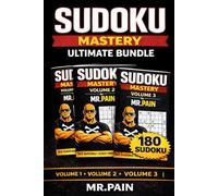 Sudoku Mastery - The Complete Collection: 180 Sudoku | Easy, Medium & Hard | Large Print Brain Games for Focus, Relaxation & Mental Training