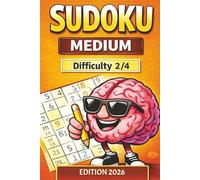 Sudoku Medium for Intermediate Adult Players | 365+ Balanced Puzzles | Medium Difficulty Sudoku | Daily Brain Training (Sudoku Puzzle Book Series)