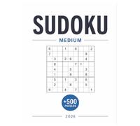 sudoku medium fun summer: Brain games +500 Medium Level Puzzles with Solutions