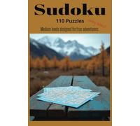 Sudoku Medium Level: Sudoku for picnics, park visits or vacations!