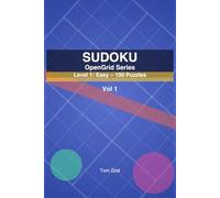 SUDOKU OpenGrid: Level 1: Easy - 100 Puzzles (OpenGrid Series, Level1)