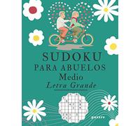 Sudoku Para Abuelos Medio Letra Grande: Juegos Mentales Libro De Rompecabezas
