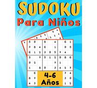 Sudoku para Niños 4-6 Anos: juegos para jugar en familia, 200 cuadrículas tres niveles con instrucciones y soluciones, Regalo niño y niña