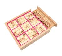 Sudoku para niños, Rompecabezas de Sudoku de Color con cajón, Juegos de Mesa de Madera educativos para el hogar, Escuela, Viajes, Estilo-2, Rompecabezas