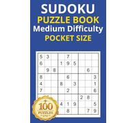 Sudoku Pocket Sized Puzzle Book - Medium Difficulty - Solutions Included: Attention and Cognitive Stimulation, On the Go